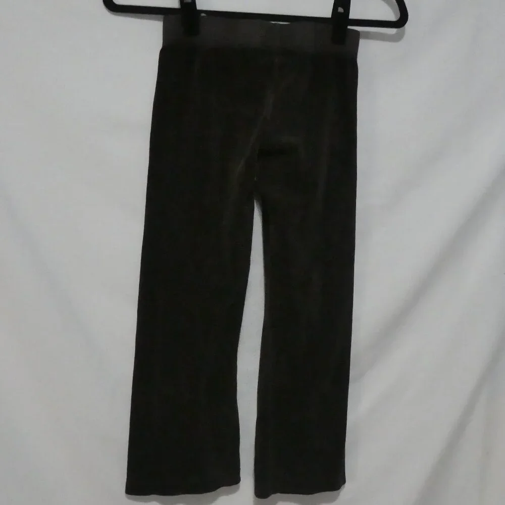 JUICY COUTURE | size 7 | Brown Soft Velour Gold Viva La Juicy Pants - Picture 2 of 16